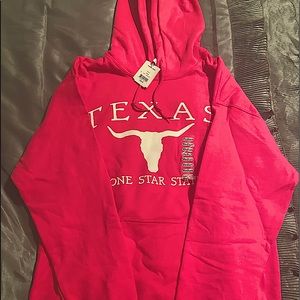 Texas Hoodie Brand New w/Tags